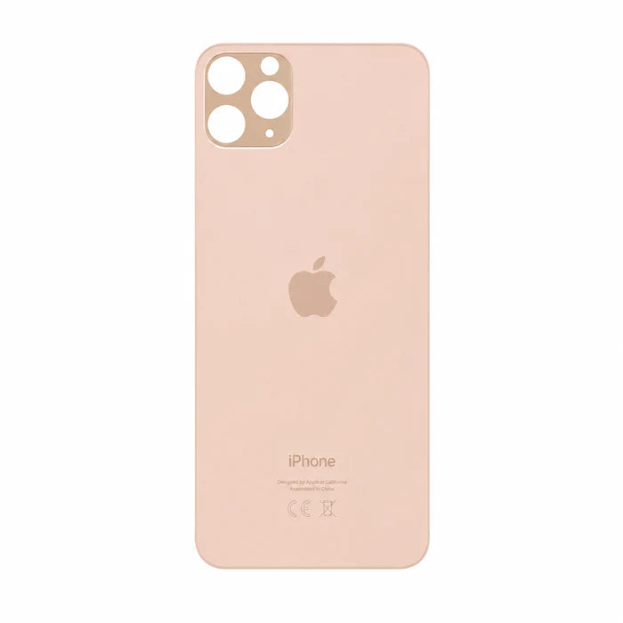 Glazen achterkant iPhone 11 Pro goud