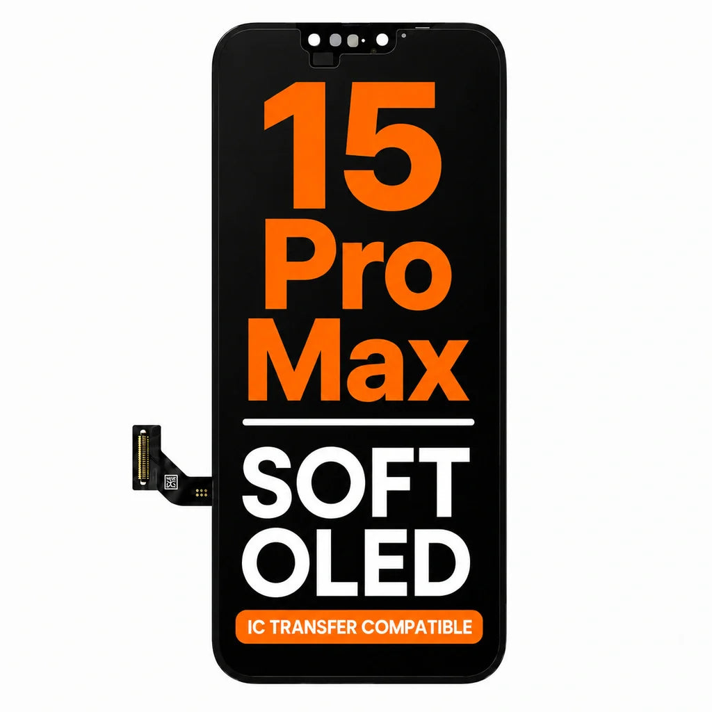 Premium Soft OLED 120Hz scherm voor iPhone 15 Pro Max
