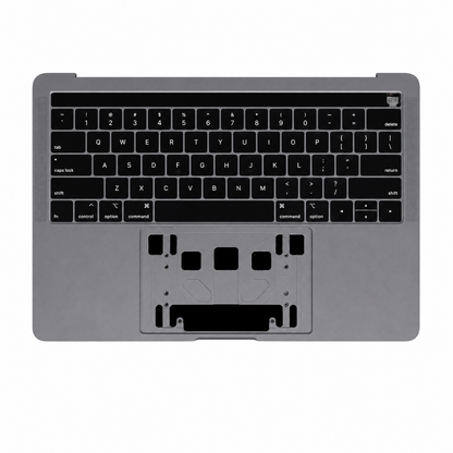 Topcase met toetsenbord en Touch Bar Space Grey MacBook Pro 13-inch A2159
