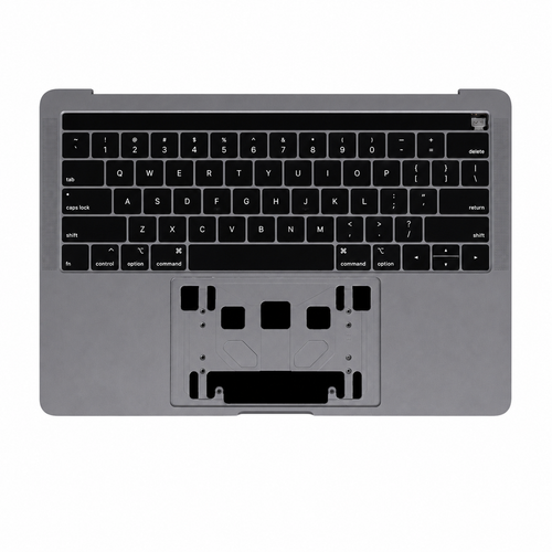 Topcase met toetsenbord en Touch Bar Space Grey MacBook Pro 13-inch A2159