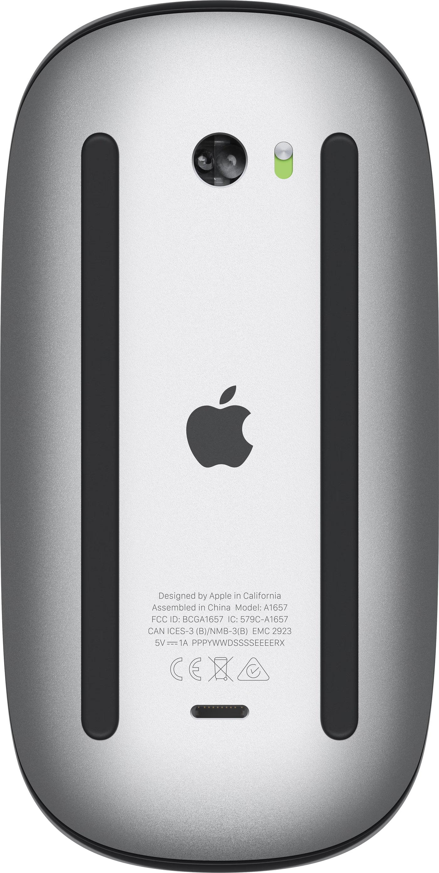 Apple Magic Mouse 2024 USB-C in zwart