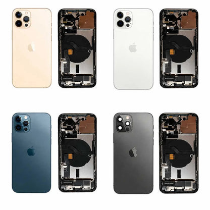 Complete achterkant met smallparts voor iPhone 12 Pro