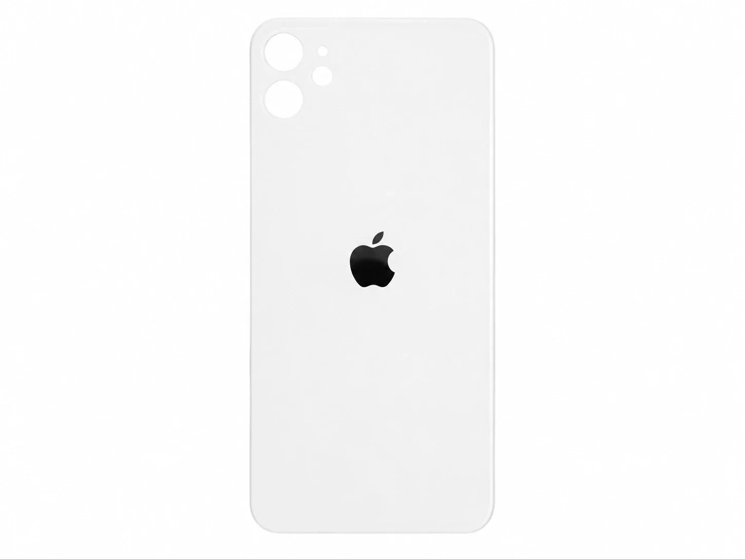 Glazen achterkant iPhone 11 wit