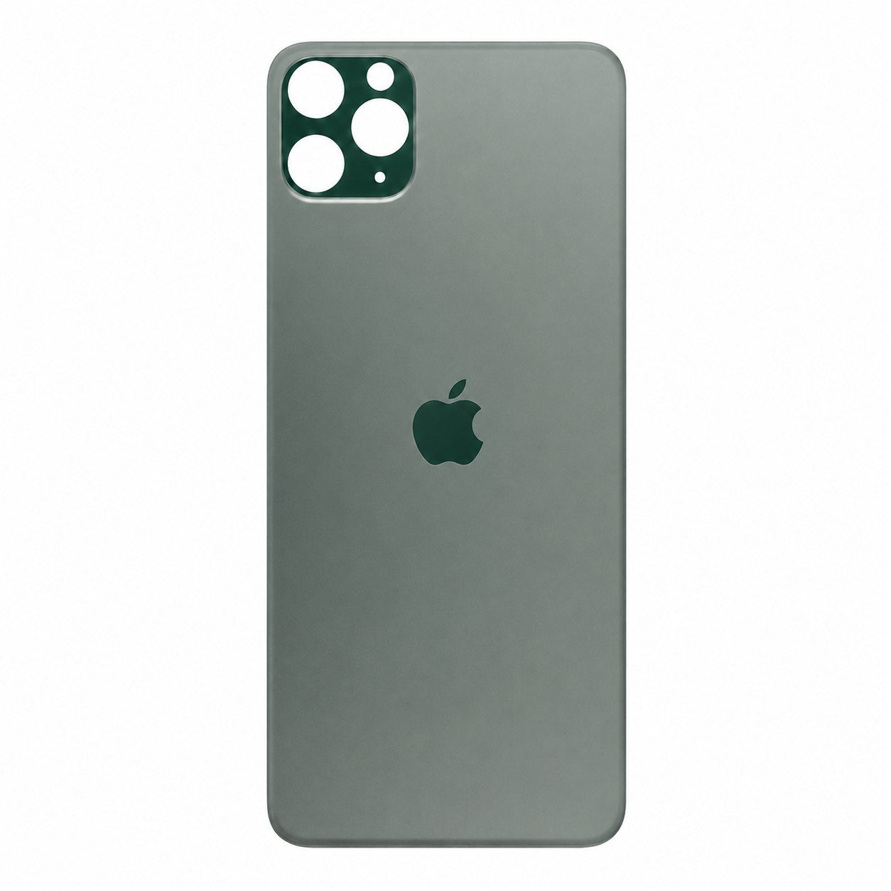 Glazen achterkant iPhone 11 Pro Max middernachtgroen