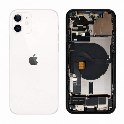 Complete achterkant iPhone 12 wit