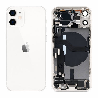 Complete achterkant iPhone 12 mini wit
