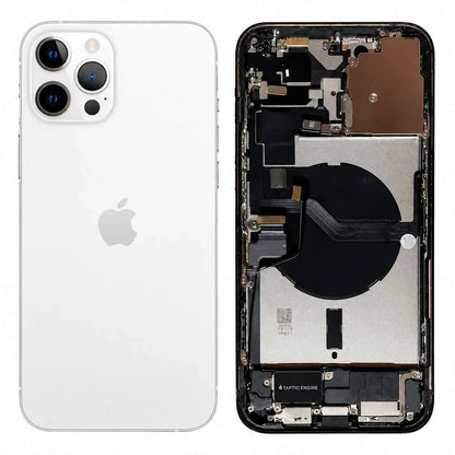 Complete achterkant behuizing met smallparts voor iPhone 12 Pro Max