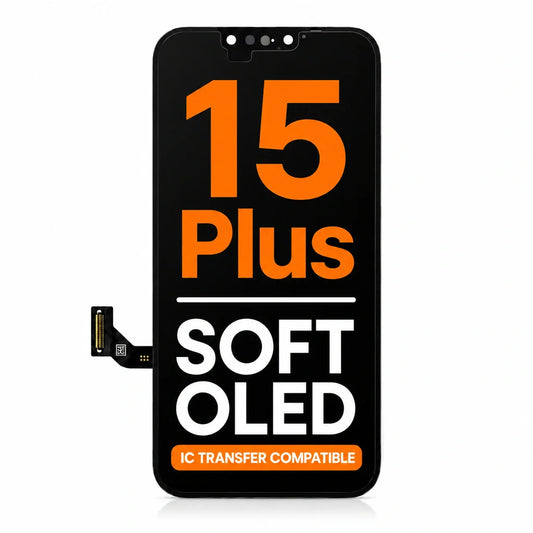 Premium Soft OLED-scherm voor iPhone 15 Plus