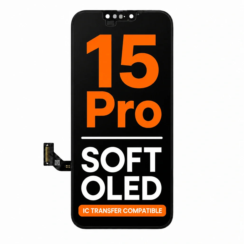 Premium Soft OLED 120Hz scherm voor iPhone 15 Pro