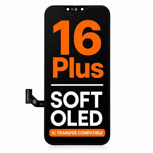 Premium Soft OLED scherm voor iPhone 16 Plus
