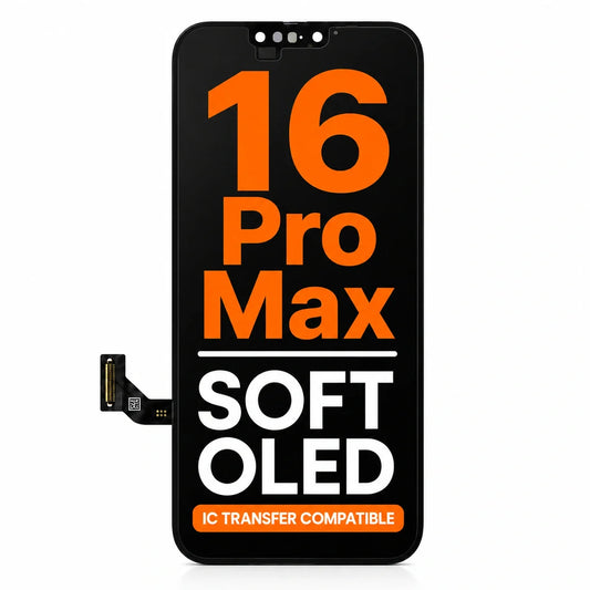 Premium Soft OLED 120Hz scherm voor iPhone 16 Pro Max