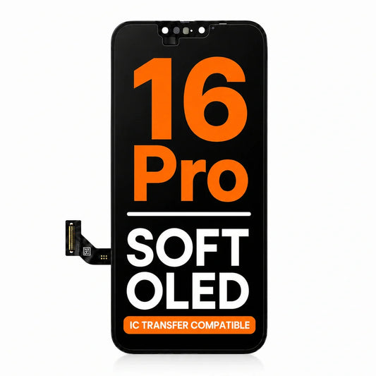 Premium Soft OLED 120Hz scherm voor iPhone 16 Pro