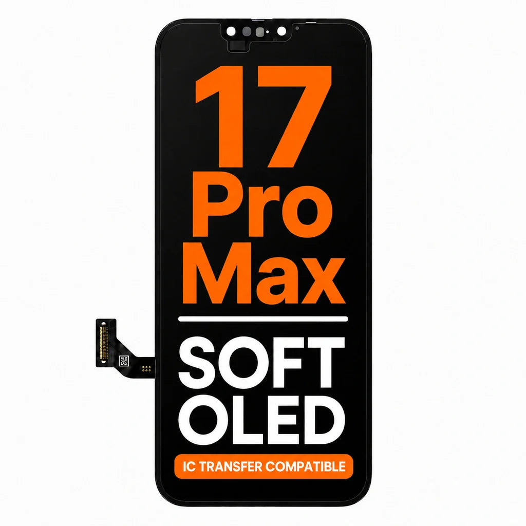 Premium Soft OLED 120Hz scherm voor iPhone 17 Pro Max