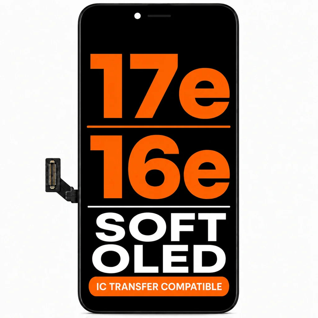 Premium Soft OLED scherm voor iPhone 17e en 16e