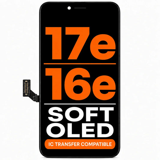 Premium Soft OLED scherm voor iPhone 17e en 16e